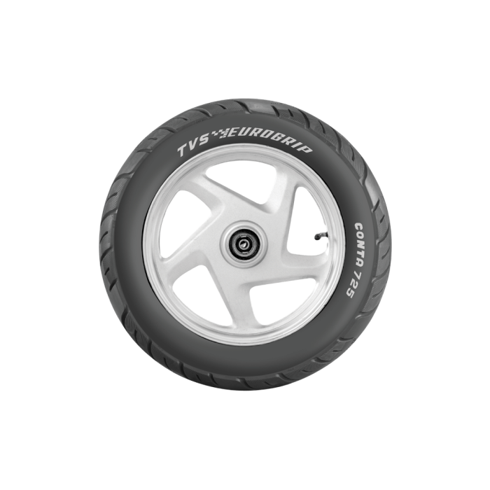 TVS Eurogrip Tyres 90 100 10 53J TEG CONTA725 TL St