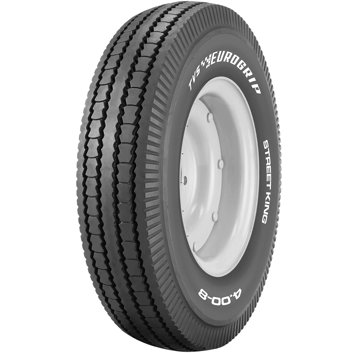 TVS Eurogrip Tyres TVS 4.00 8 Street King TT Lt